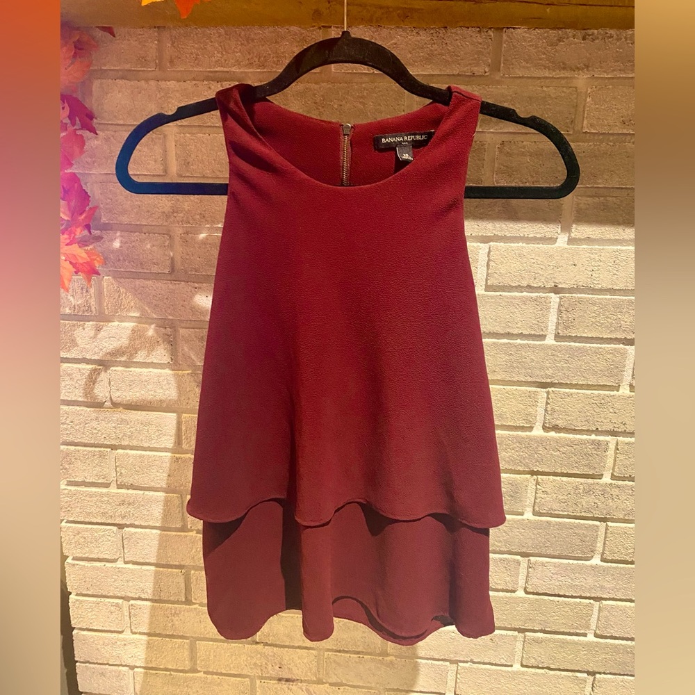Banana Republic Factory Blouse Top Size XS
